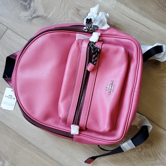 Coach Bags Nwt Coach Vale Medium Backpack Pink Poshmark